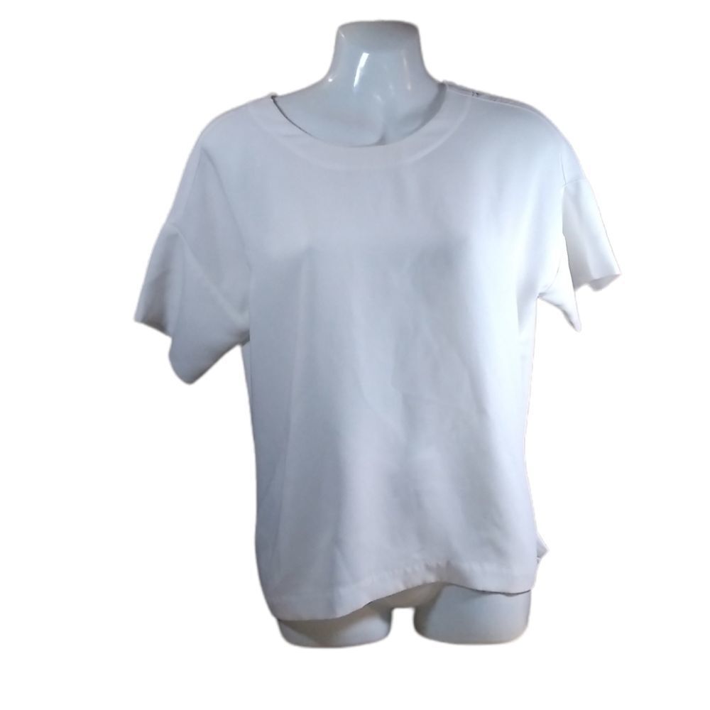 Madewell white short sleeve oversize top S